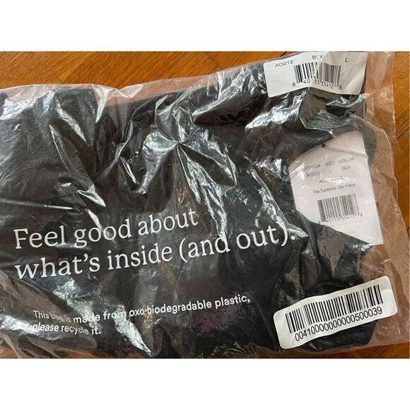 Andie Swim The Santorini One Piece Cut Out Swimsuit Black NWT  Large - Picture 5 of 7